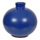 Saxbo blå vase h: 14,5 Cm.