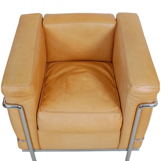 Le Corbusier LC-2 chair in natural leather