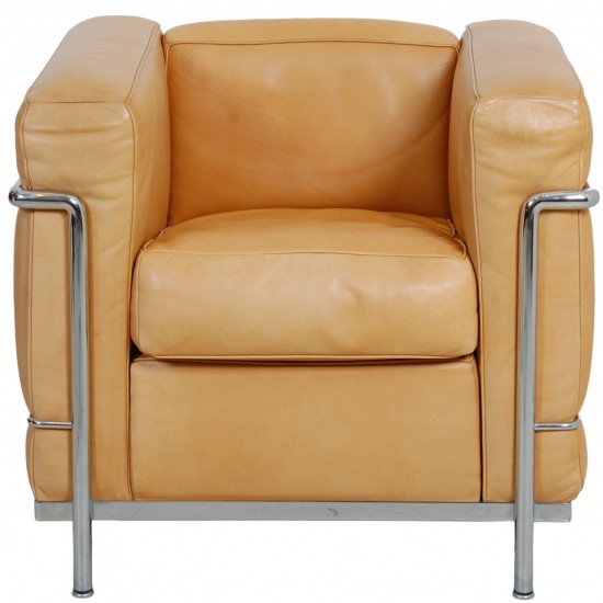 Le Corbusier LC2 chair in natural leather