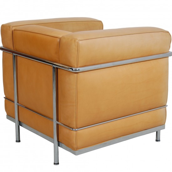 Le Corbusier LC2 chair in natural leather