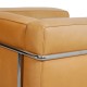 Le Corbusier LC2 stol i natur læder