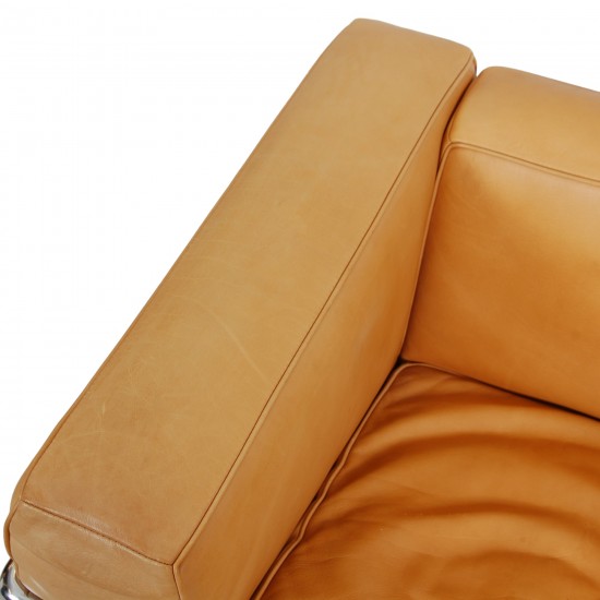 Le Corbusier LC2 chair in natural leather