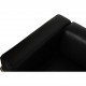 Le Corbusier LC2 3.seater sofa in black leather