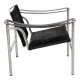 Le Corbusier LC-1 stol hairyskin black