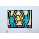 Keith Haring Pop Art nr 90 af 150 3 mand