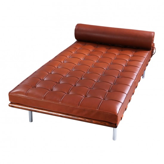 Ludwig Mies Van der Rohe Barcelona Daybed walnut leather
