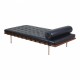 Ludwig Mies Van Der Rohe New Barcelona daybed black leather