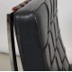 Ludwig Mies Van der Rohe Barcelona chair in black patinated leather