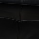 Ludwig Mies Van der Rohe Barcelona chair in black leather