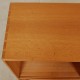 Mogens Koch Bookshelf of oak with frostet glass, 8 shelves