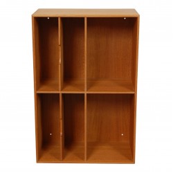 Mogens Koch Bookcase of oak, 6 rooms