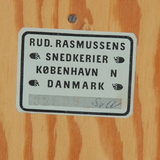 Mogens Koch bookcase of pine 