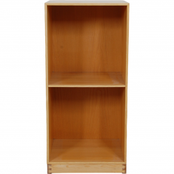 Mogens Koch Bookcase with 2 rooms in Elm
