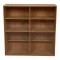 Mogens Koch Bookcase of oak with glass panes, 8 rooms