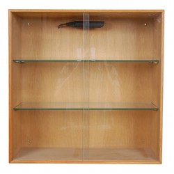 Mogens Koch Cabinet of oak and glas
