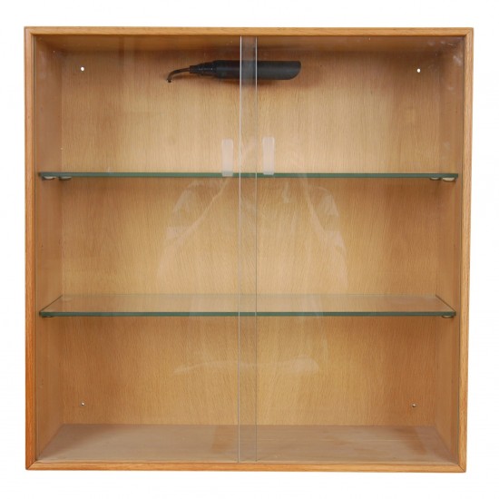 Mogens Koch Cabinet of oak and glas