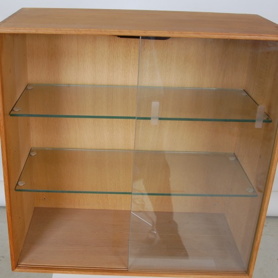 Mogens Koch Cabinet of oak and glas