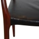 NO Møller NO-62 armchair of rosewood