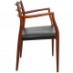 NO Møller NO-62 armchair of rosewood