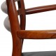 NO Møller NO-62 armchair of rosewood