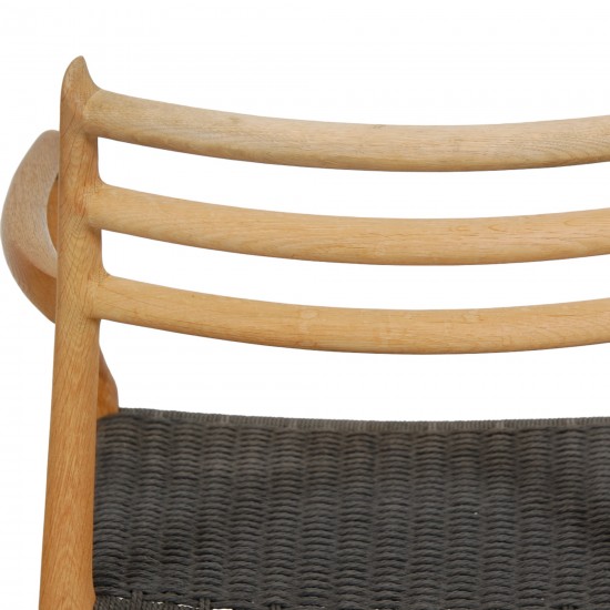 N.O Møller armchair model 62 in oak