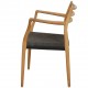 N.O Møller armchair model 62 in oak