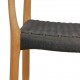 N.O Møller armchair model 62 in oak