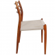 Set N.O Møller diningchairs NO-78 in rosewood (6)