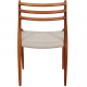 Set N.O Møller diningchairs NO-78 in rosewood (6)