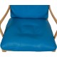 Ole Wanscher Colonial chair in blue leather