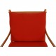 Ole Wanscher Colonial chair i orange stof