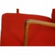 Ole Wanscher Colonial chair i orange stof