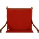 Ole Wanscher Colonial chair i orange stof