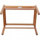Ole Wanscher colonial stool in walnut