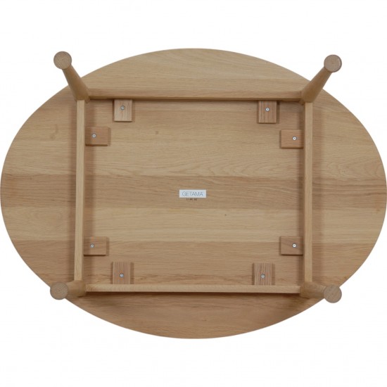 Mogens Koch MK-102 coffeetable in Natural oak
