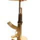 Philippe Starck Gun bordlampe model AK-47 i guld Farvet med sort skærm