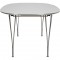 Piet Hein Super Ellipse spisebord 100x150-250 CM