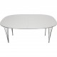 Piet Hein Super Ellipse spisebord 100x150-250 CM