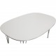 Piet Hein Super Ellipse spisebord 100x150-250 CM