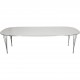 Piet Hein Super Ellipse spisebord 100x150-250 CM