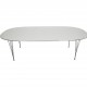 Piet Hein Super ellipse spisebord 120x180-240 Cm