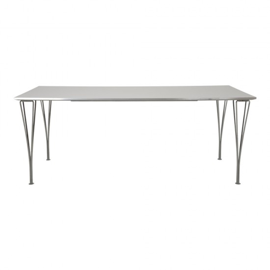 Piet Hein Grey square table180x80 cm