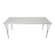 Piet Hein Grey square table180x80 cm