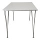 Piet Hein Grey square table180x80 cm