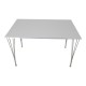 Piet Hein Grey Square table 120x80 cm