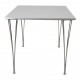 Piet Hein Grey Square table 120x80 cm