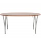 Piet Hein Super elipse table of cherry wood