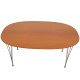 Piet Hein Super elipse table of cherry wood