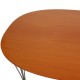 Piet Hein Super ellipse bord i kirsebærtræ 150x100 Cm