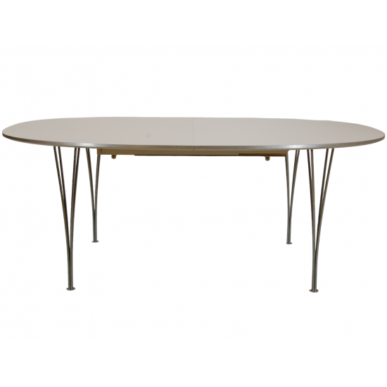 Piet Hein Diningtable B619 120x180-300 Cm white